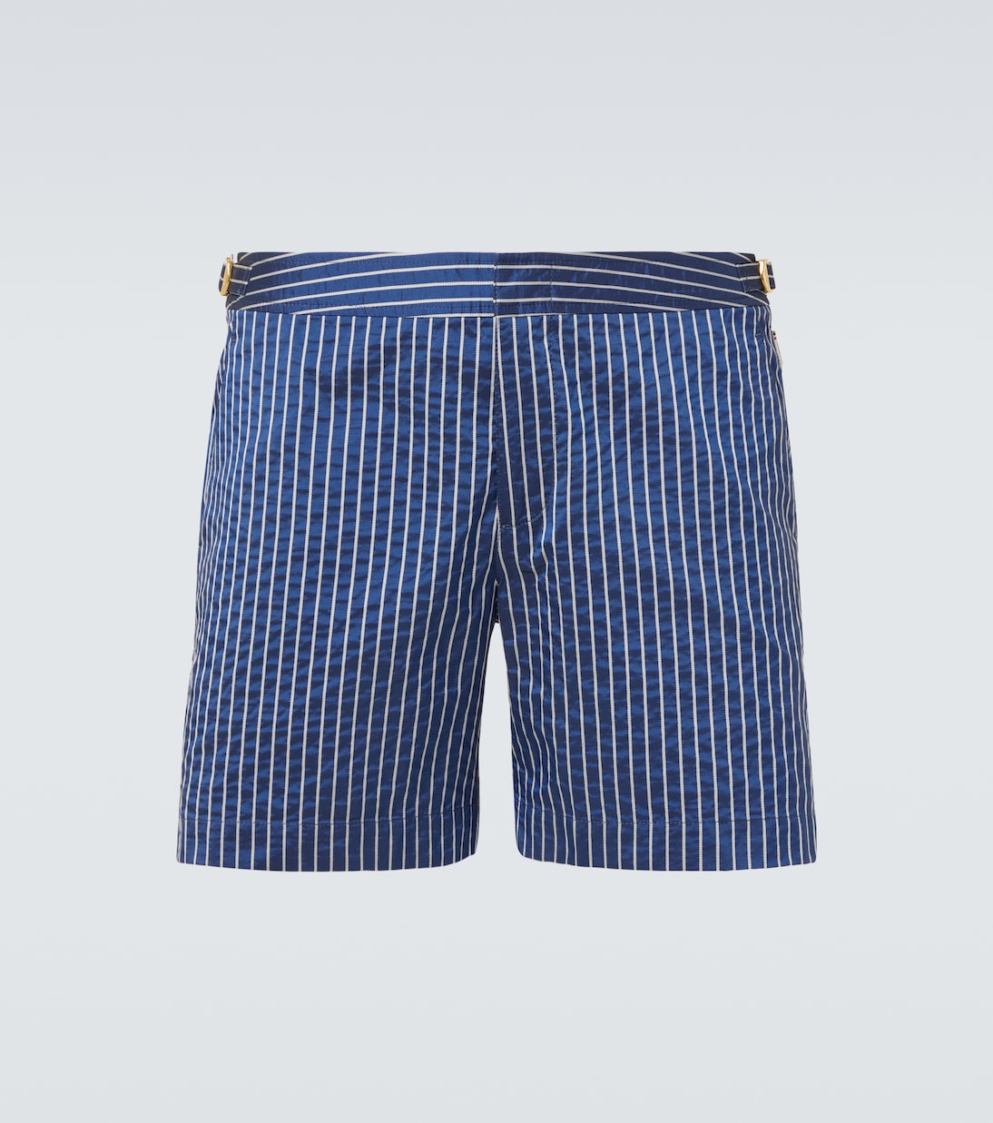 

Бульдог полосатые плавки Orlebar Brown, River Blue/White Sand Stripe