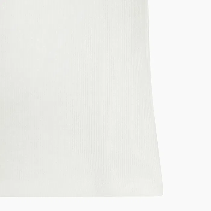 Детская майка "Рингер" цвета айвори от Benetton Kids — фото 4