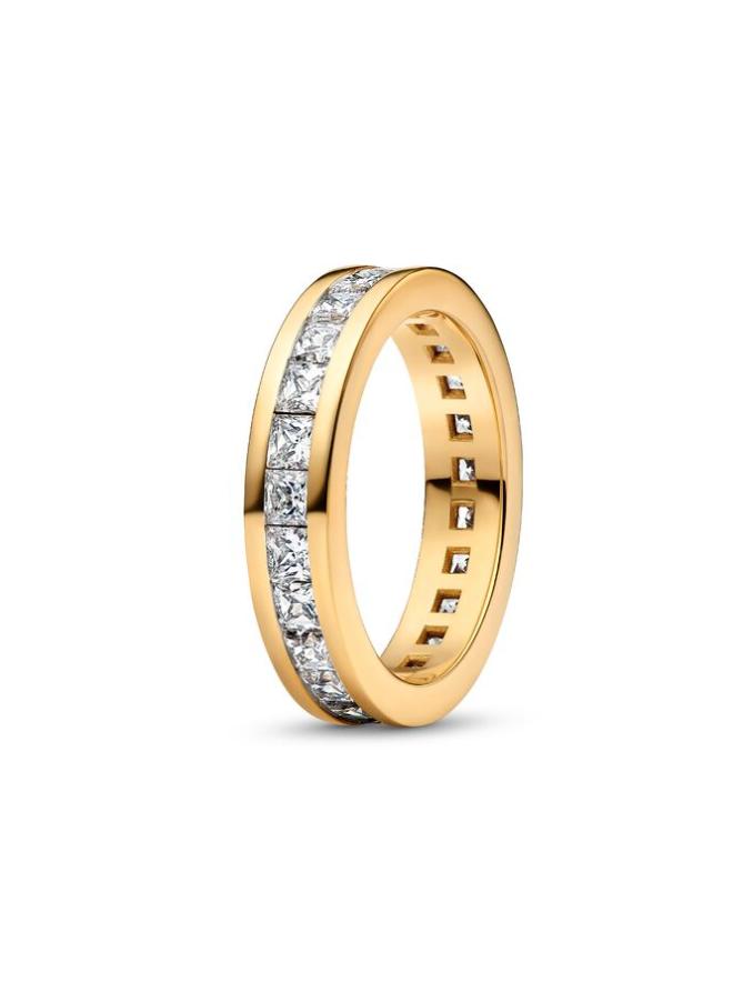 

Кольцо Pandora Eternity Channel Ring, золото