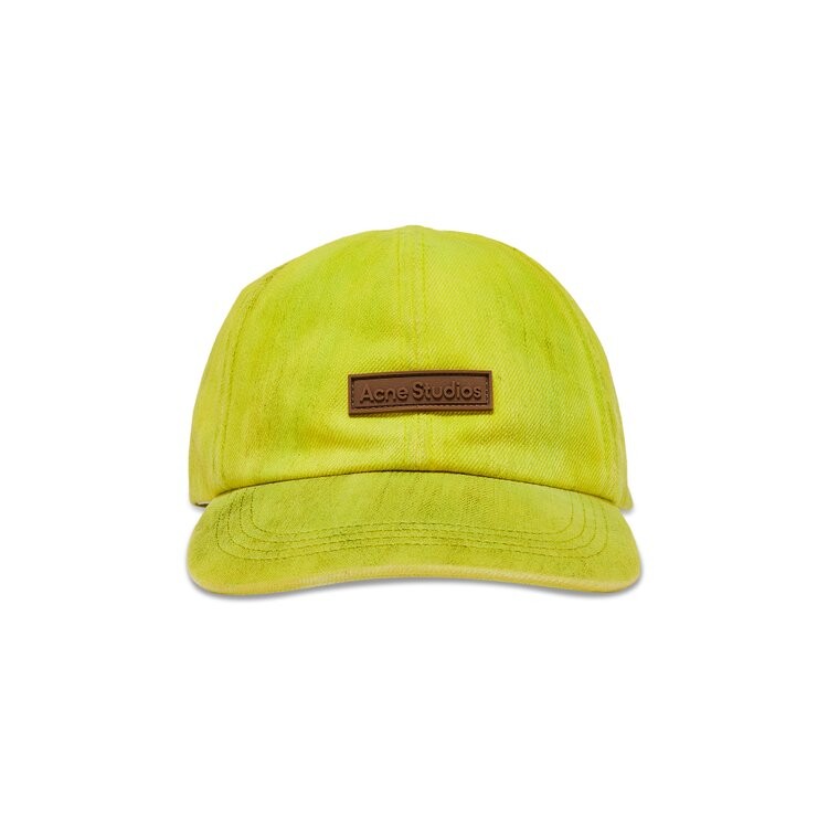 

Бейсболка Acne Studios Denim Cap, желтый