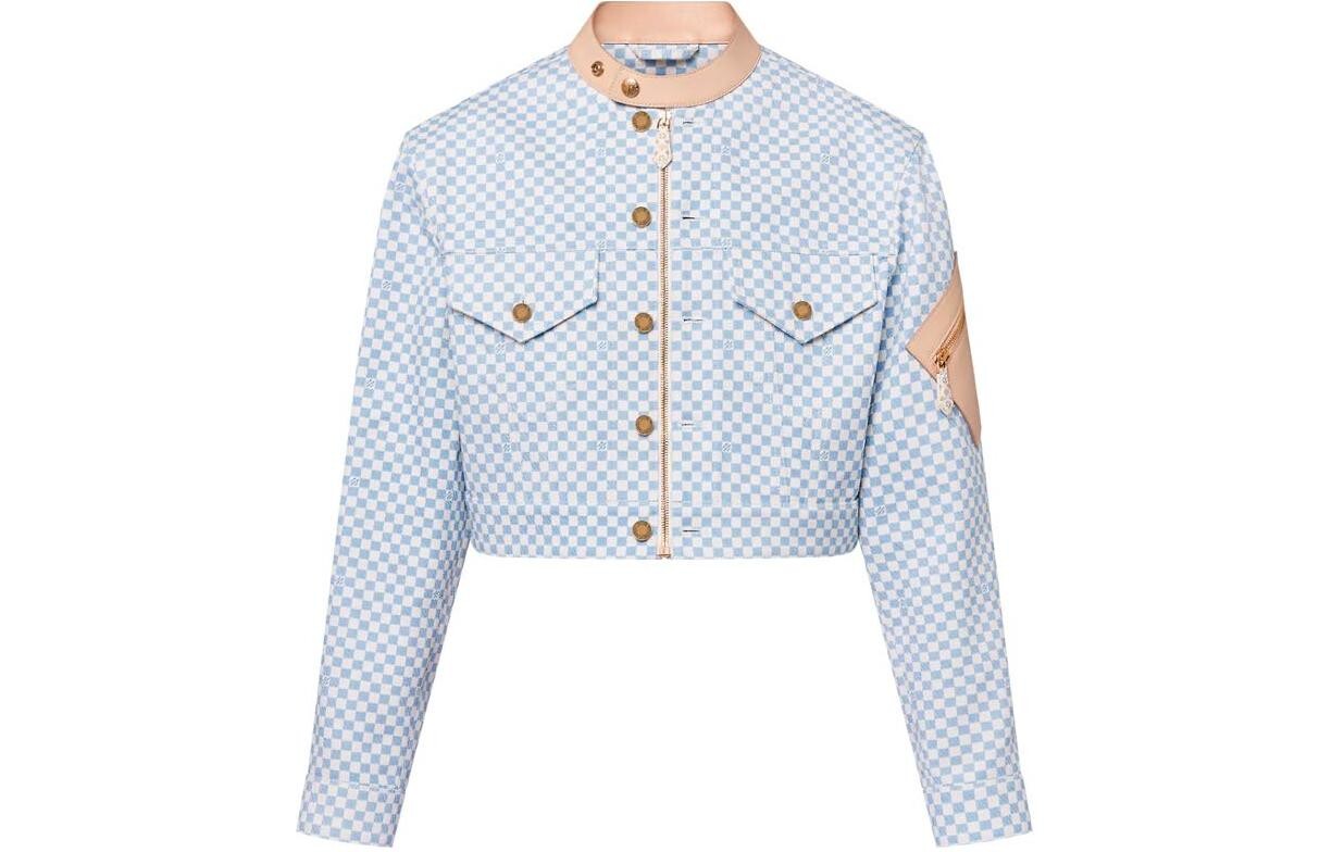 LOUIS VUITTON Женская куртка, цвет Light Blue