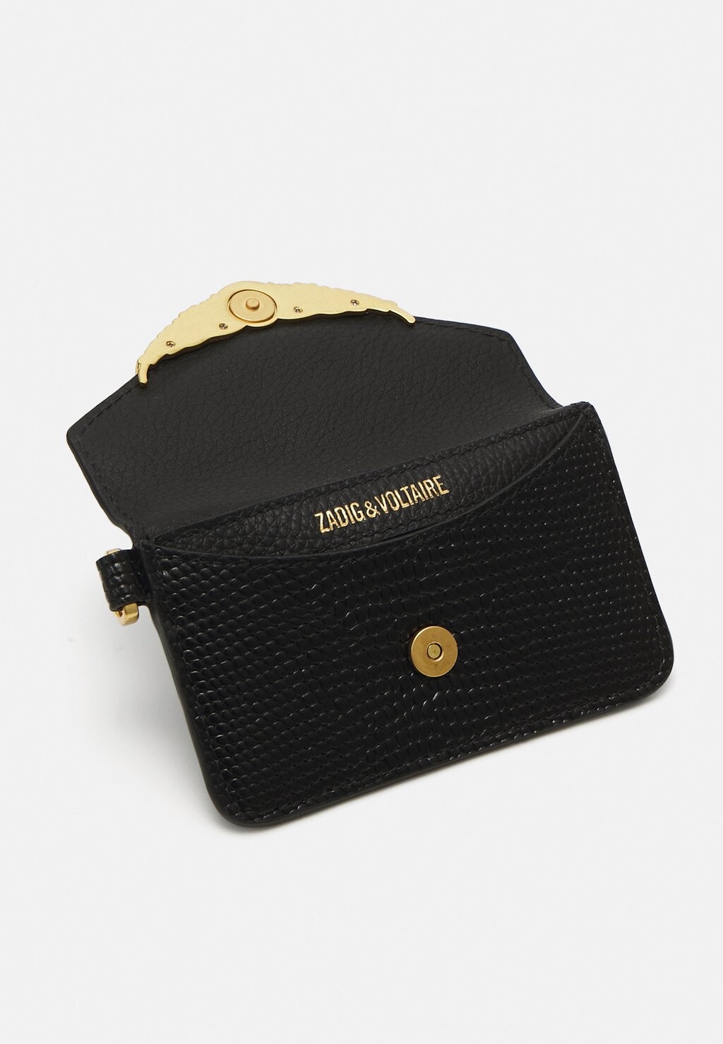 

Кошелек BORDERLINE PASS EMBOSSED IGUAN Zadig & Voltaire, черный
