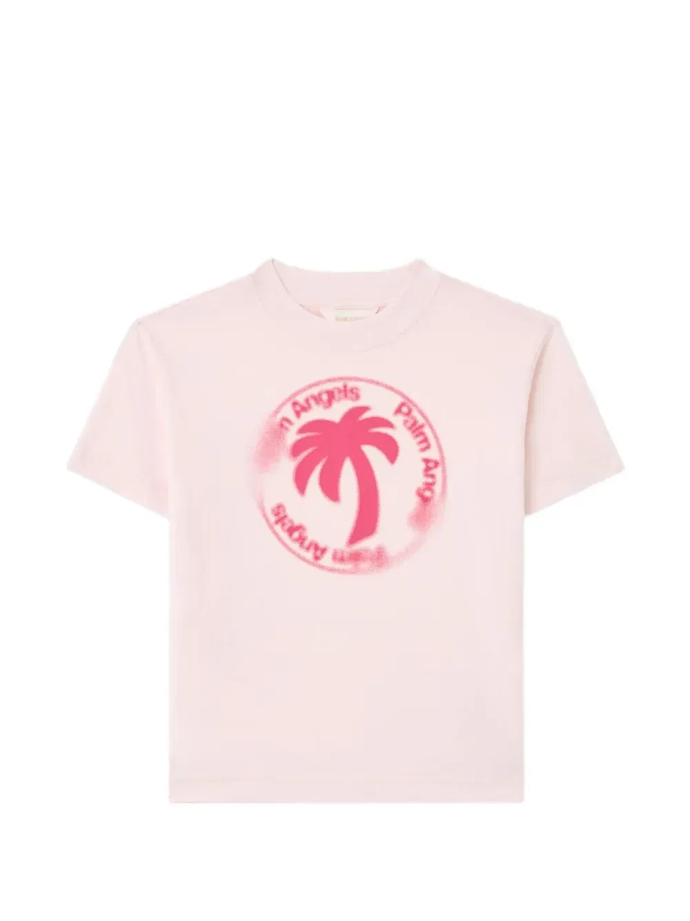 Футболка Palm Stamp Palm Angels Kids, розовый