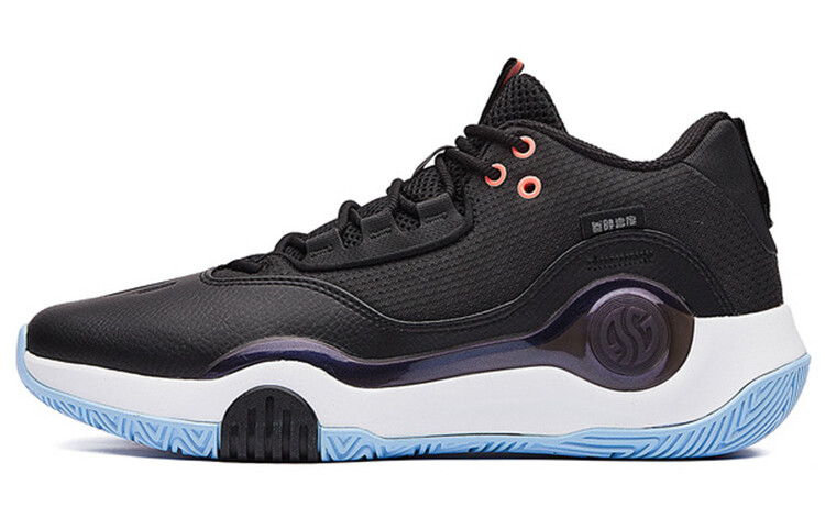

Баскетбольные кроссовки Ag Volley Basketball Shoes Men Low-Top Obsidian Black 361°