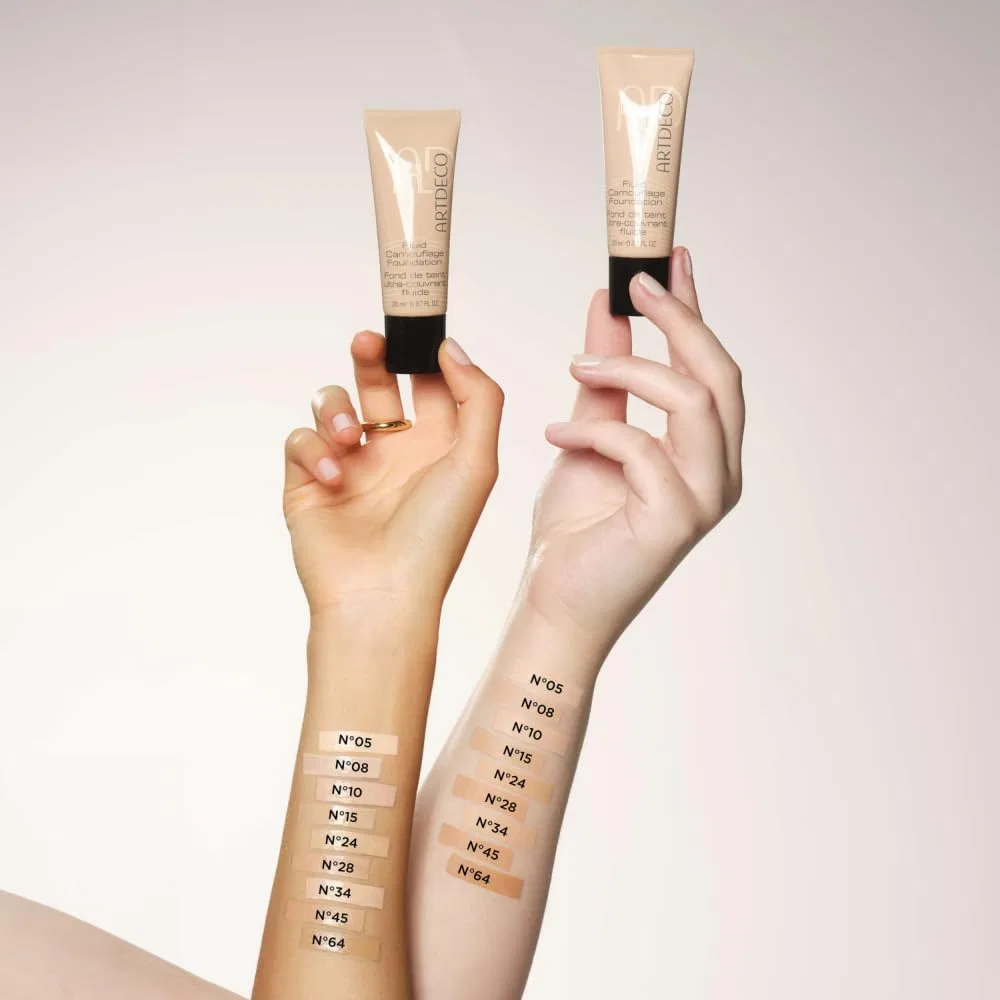 Тональный крем ARTDECO Fluid Camouflage Foundation 20 мл Artdeco, 15 - Neutral/Natural Sand — фото 4