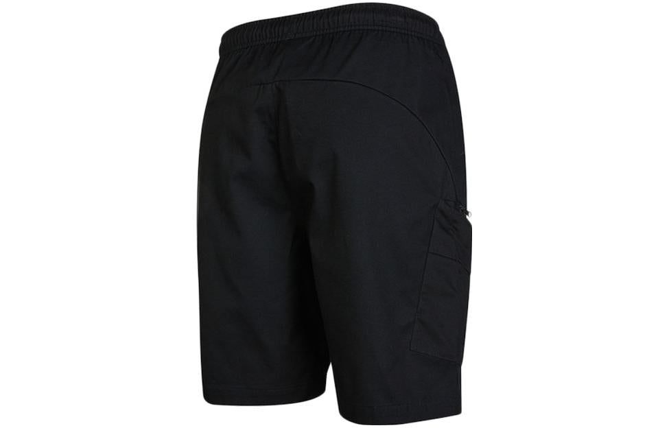Шорты Men's adidas Solid Color Logo Printing Casual Straight Shorts Black HM2984 — фото 2