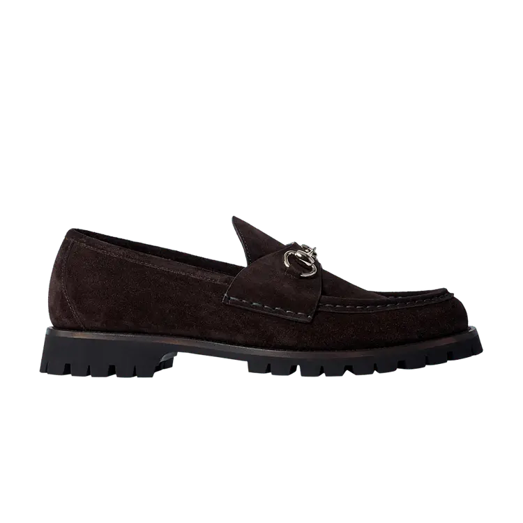 Лоферы Gucci Wmns Horsebit Loafer, Dark Brown