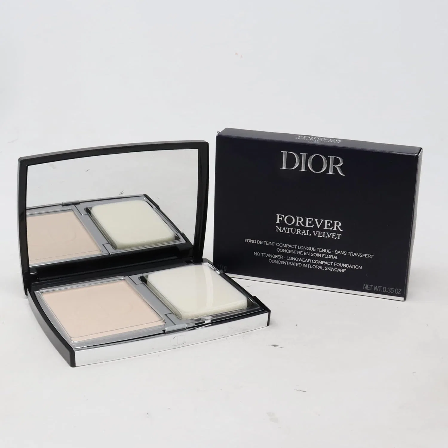 Компактная пудра Dior Diorskin Forever Compact Natural Velvet, 10 г, оттенок Neutral