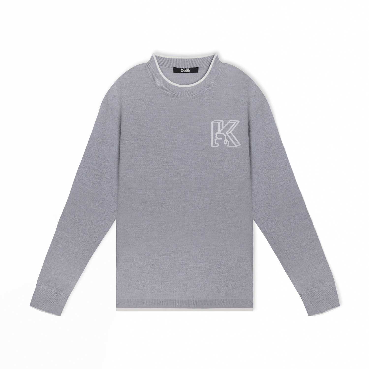 

KARL LAGERFELD / Karl Lagerfeld Jeans Свитер KARL LAGERFELD для мужчин, серый