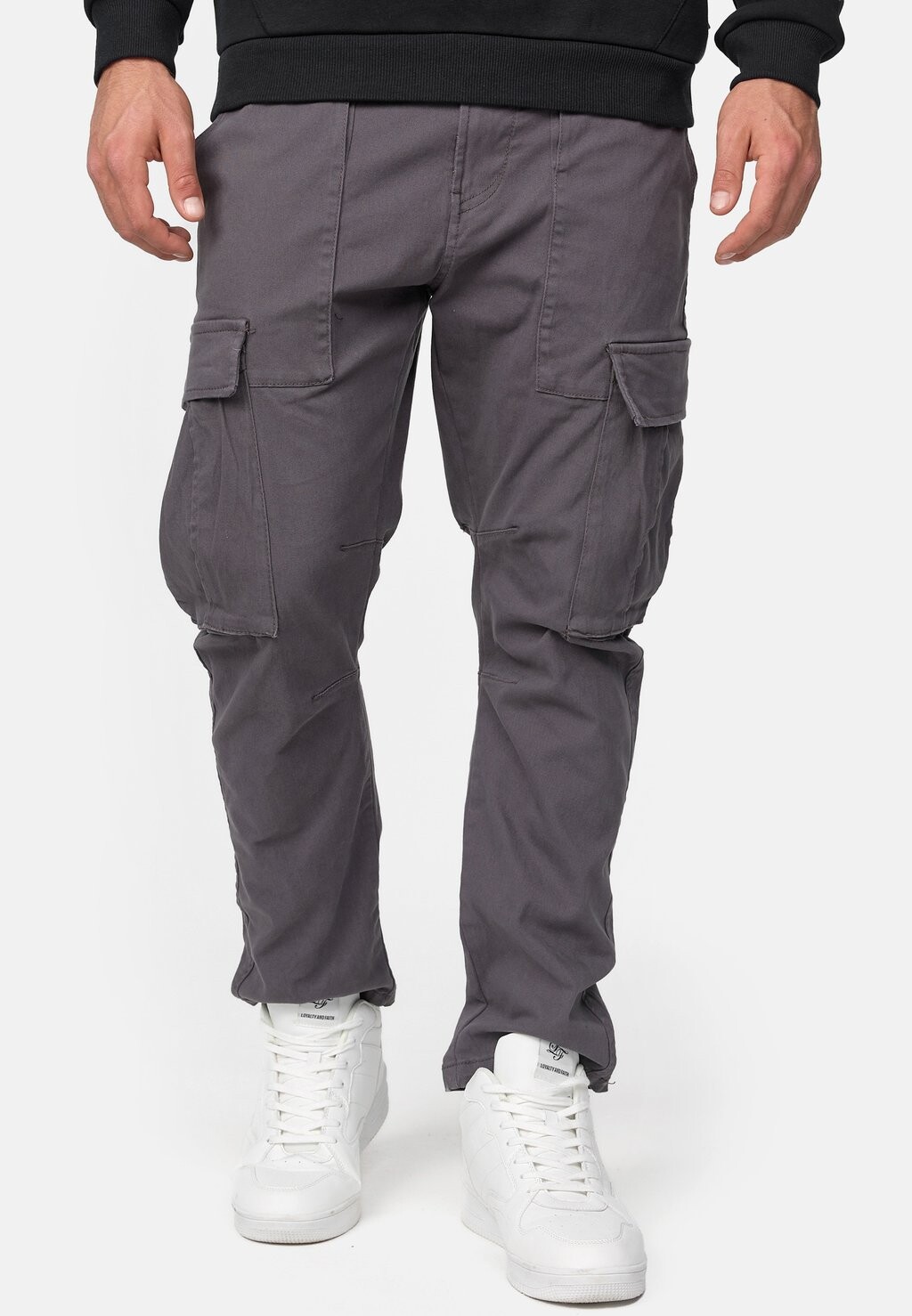 

Брюки карго WALSH INDICODE JEANS, цвет dk grey