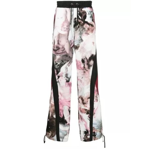 

Брюки pastel-print track pants Balmain, мультиколор