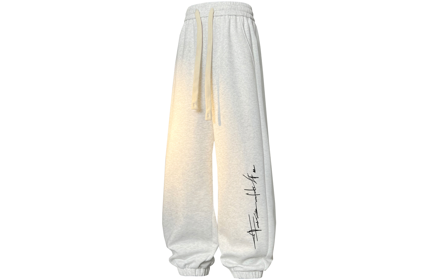 

Повседневные брюки унисекс WARRIOR, белый вересковый серый