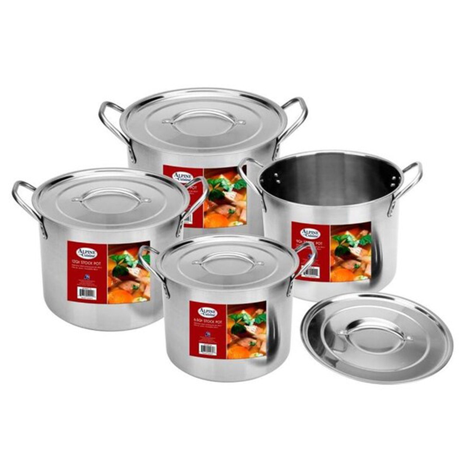 

Кастрюля для бульона Alpine Cuisine, 8 предметов