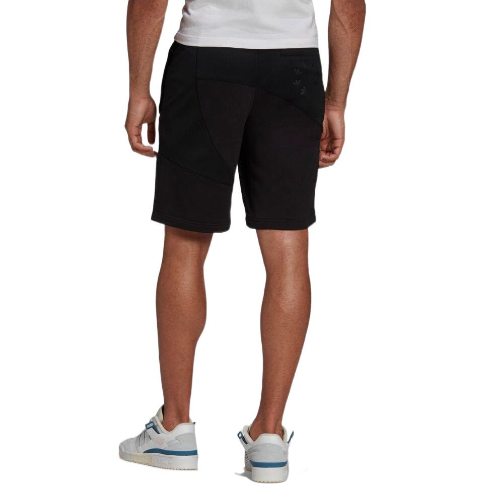 Шорты Men's adidas originals Logo Printing Splicing Casual Shorts Black HG1442 — фото 3