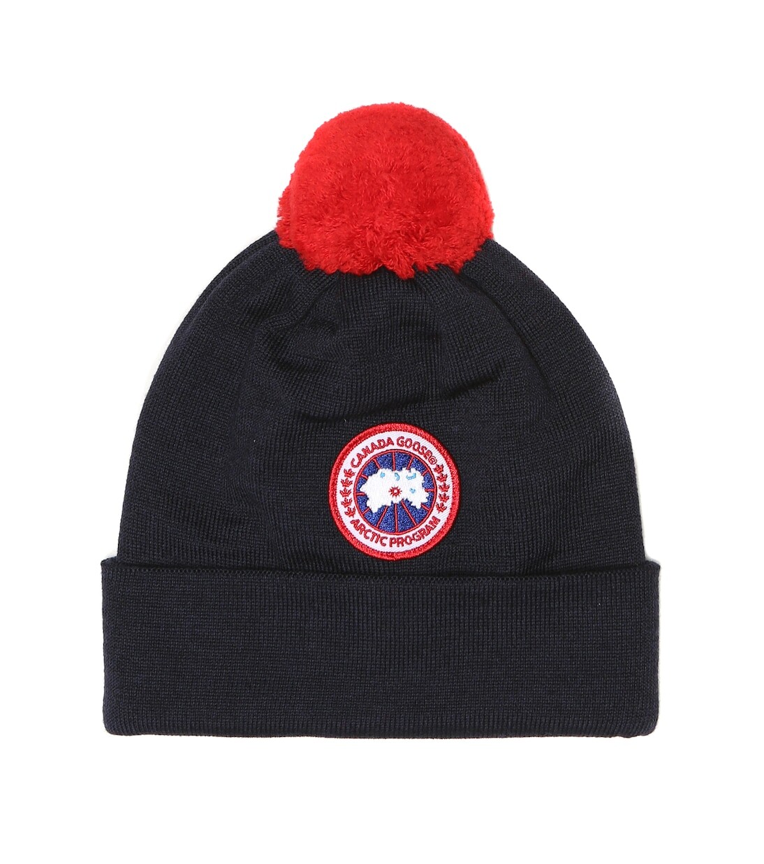 

Шерстяная шапка Canada Goose Kids, синий