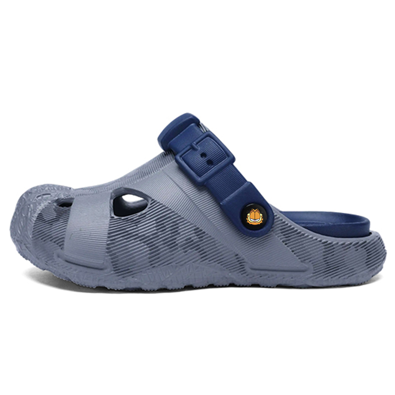 

Детские тапочки с низким верхом, износостойкие, водонепроницаемые, дышащие, быстросохнущие, легкие и амортизирующие JIAFEIMAO, серый/синий