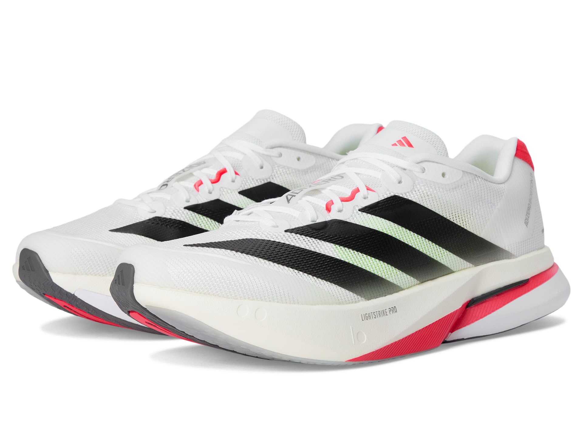 

Кроссовки adidas Running Adizero Boston 13 Running Shoes, цвет White/Black/Lucid Red