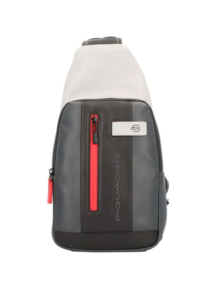 

Сумка через плечо Piquadro Leder 39 cm, цвет grey black
