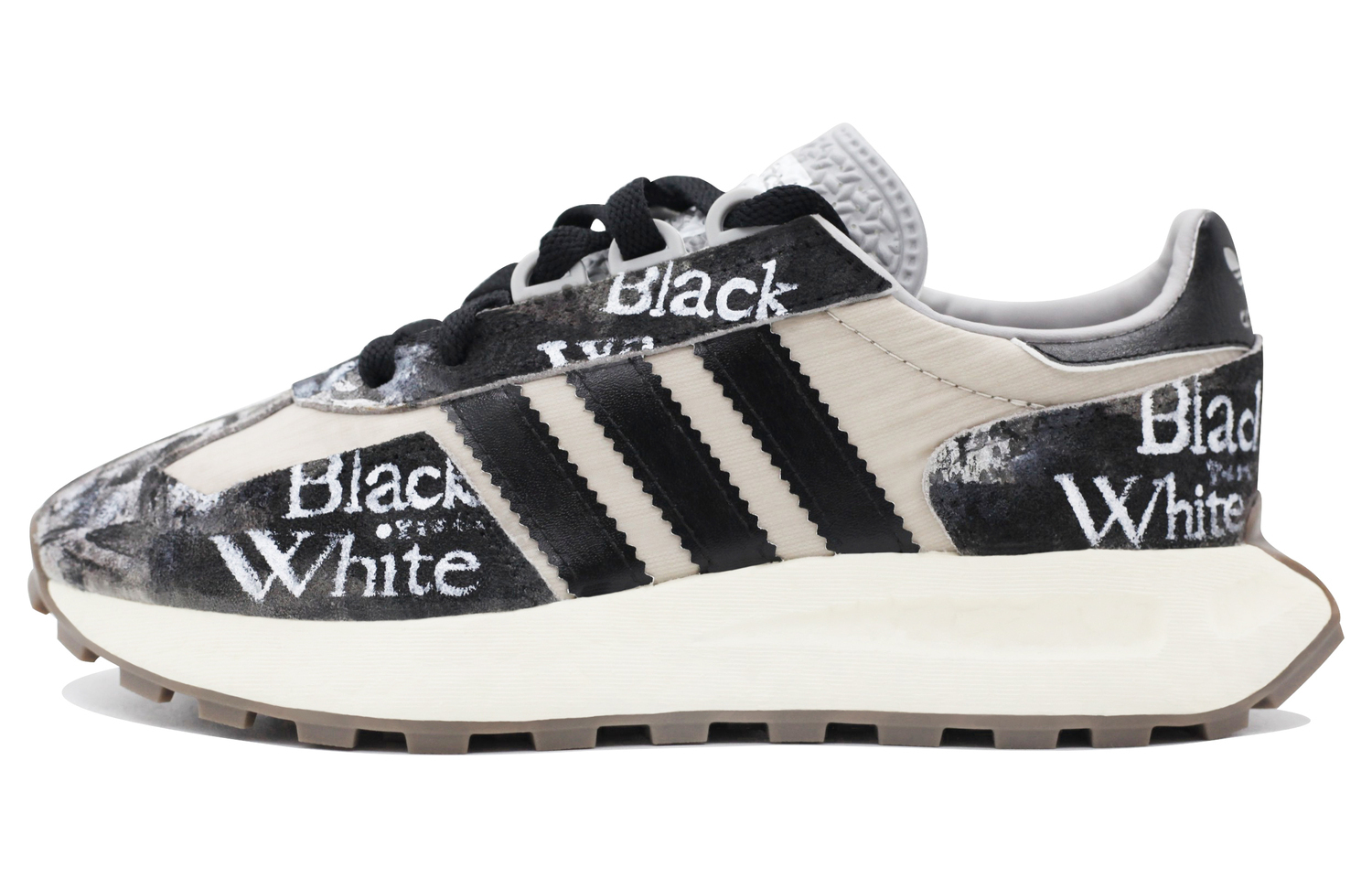 

Adidas Originals RETROPY Cushioning Anti-Slip And Wear-Resistant Coverage Low-Top Running Shoes Unisex черный коричневый