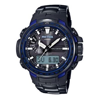 

Часы Casio Analog-Digital Watch 'Black Navy Blue', черный