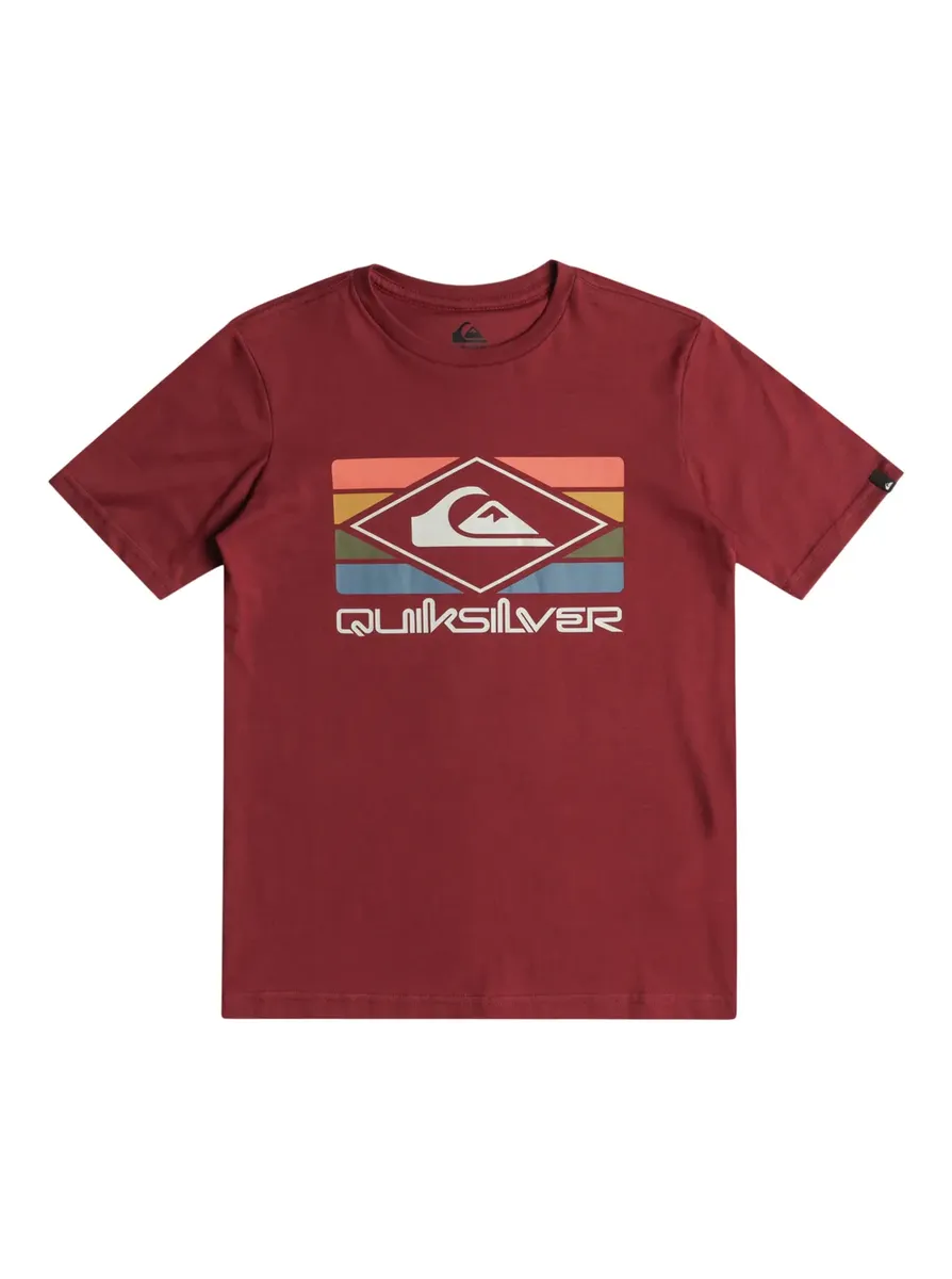 

Футболка Quiksilver "Qs Rainbow", красный