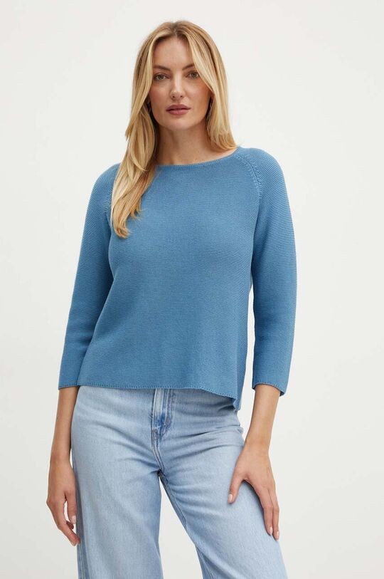 

Хлопковый свитер Weekend Max Mara, синий
