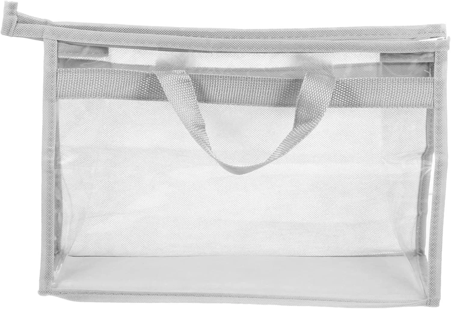 Сумка для хранения MUCKLILY прозрачная с крышкой 39x33x12.5 см