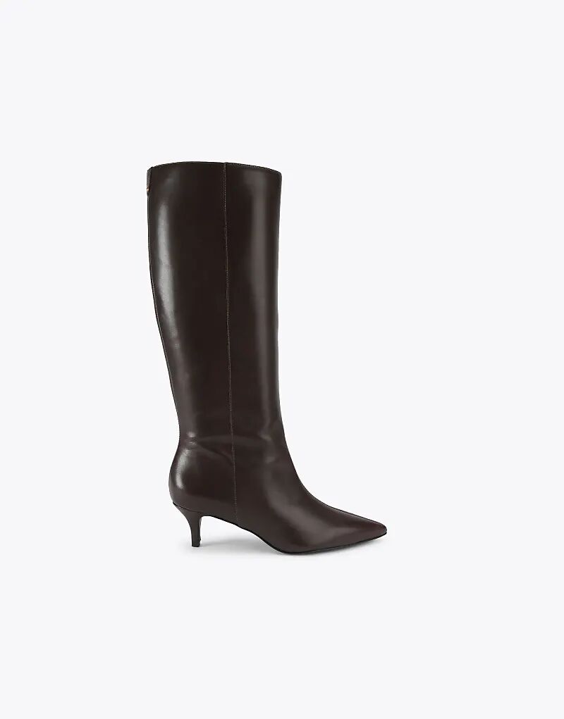 Сапоги Carvela Venice из темно-коричневой кожи