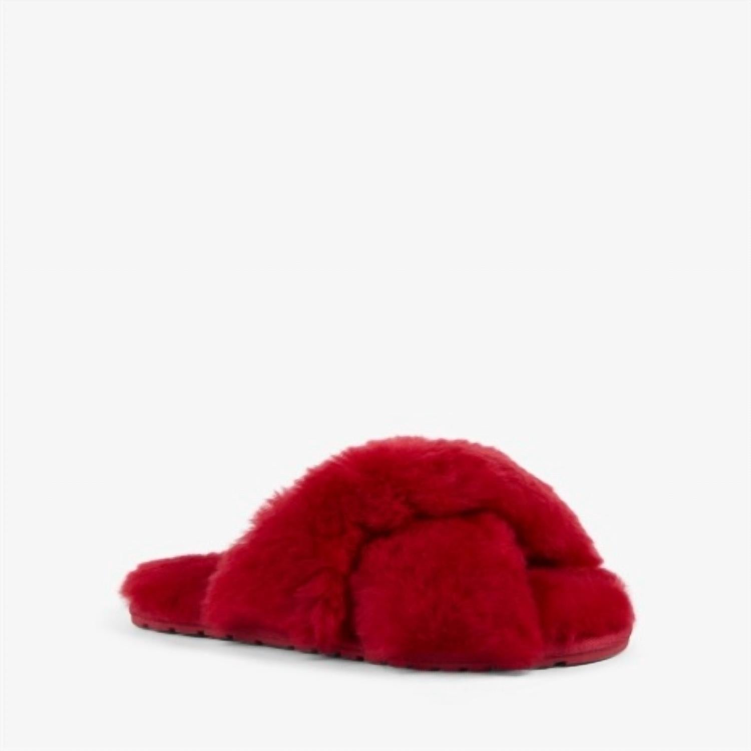 Женские мюли Mayberry в вишневом цвете EMU Australia, Cherry/Cerise