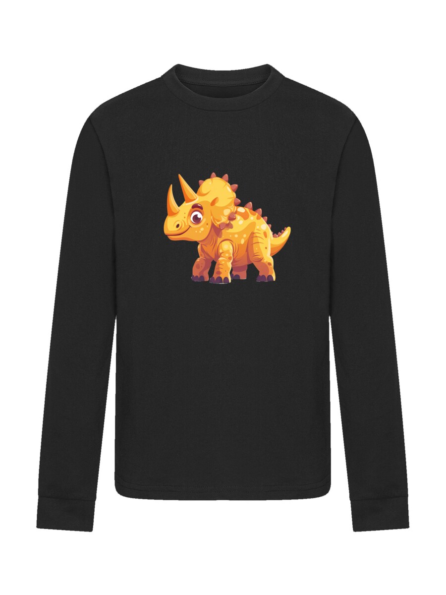 

Рубашка F4NT4STIC Süßer Triceratops Dinosaurier, черный