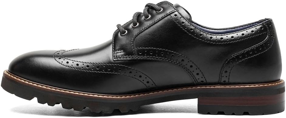 Мужские оксфорды Florsheim Renegade Wingtip, черный — фото 4