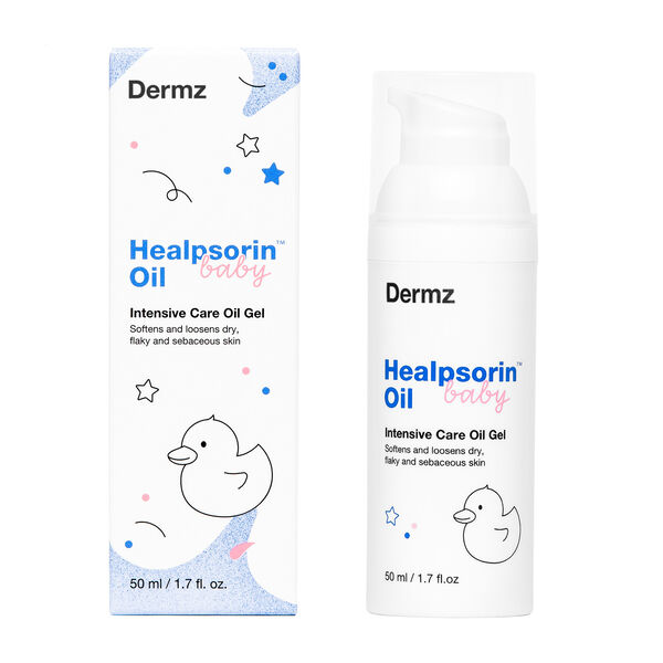 

Гель-масло для детей и младенцев, 50 мл Dermz Healpsorin baby oil