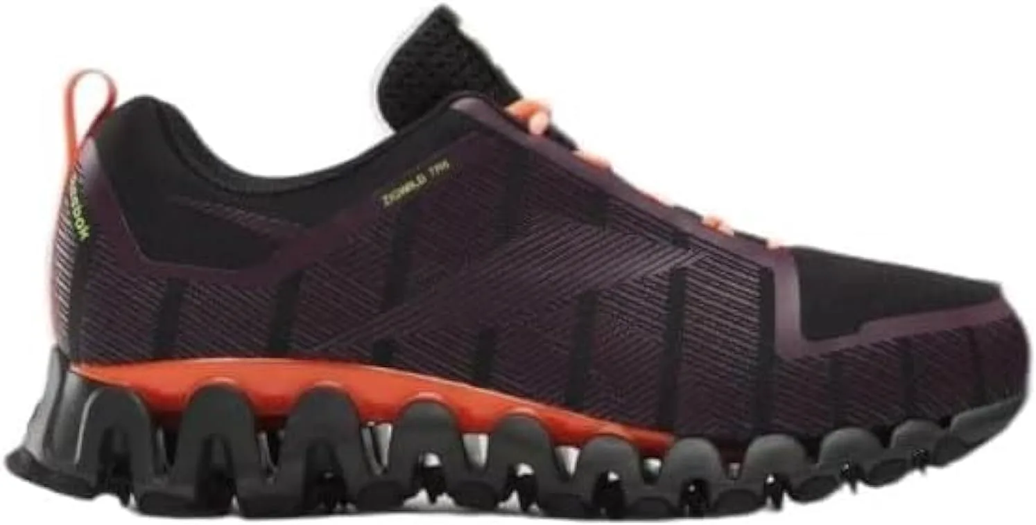 Мужские кроссовки Reebok ZigWild Tr 6, черный/коралловый — фото 2