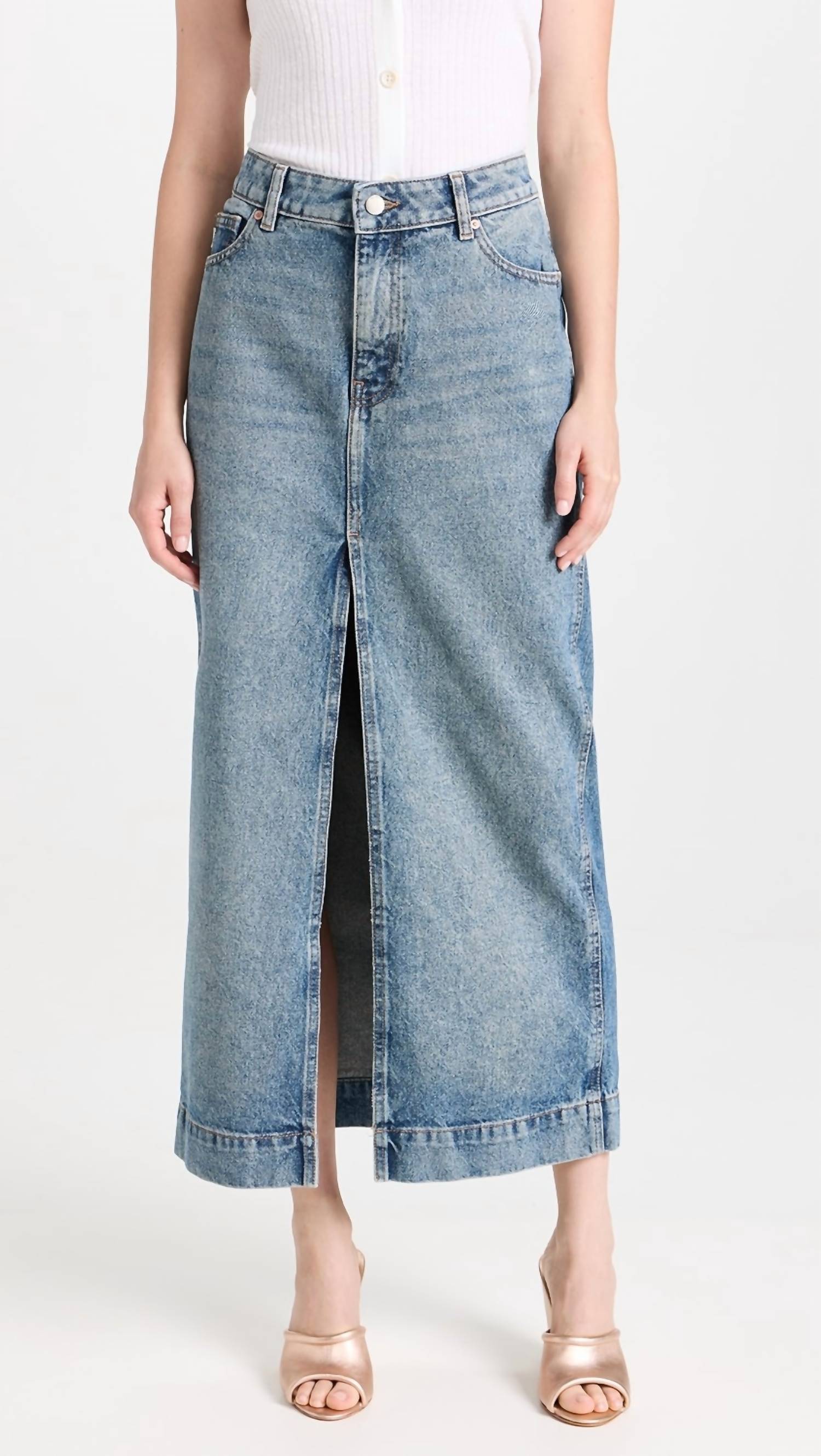 

Юбка макси Asra в возрасте Mid DL1961 - Women's, цвет aged mid