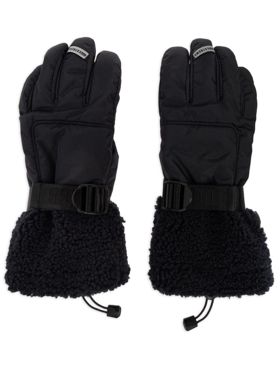 

Перчатки с отделкой из искусственного меха UGG, черный