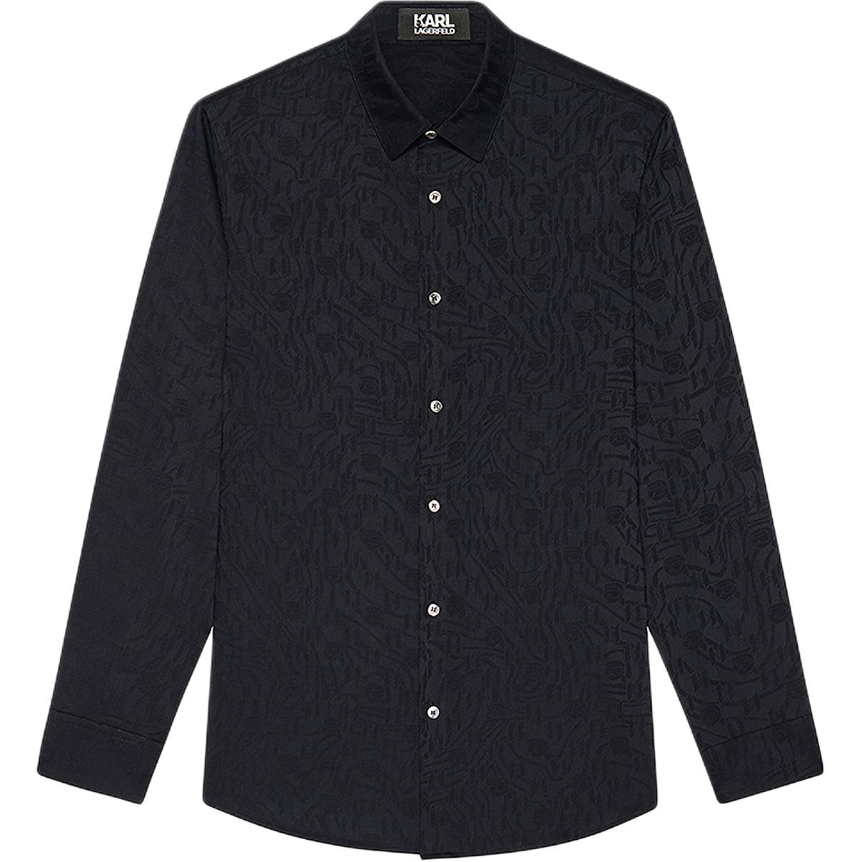 

Рубашка KARL LAGERFELD FW25 мужская KARL LAGERFELD / Karl Lagerfeld Jeans, черный