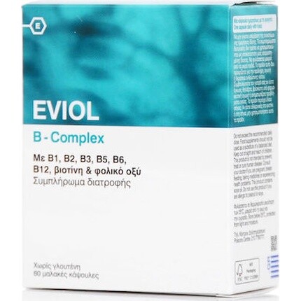

B-Complex - 60 мягких капсул для нормальной работы нервной системы Eviol