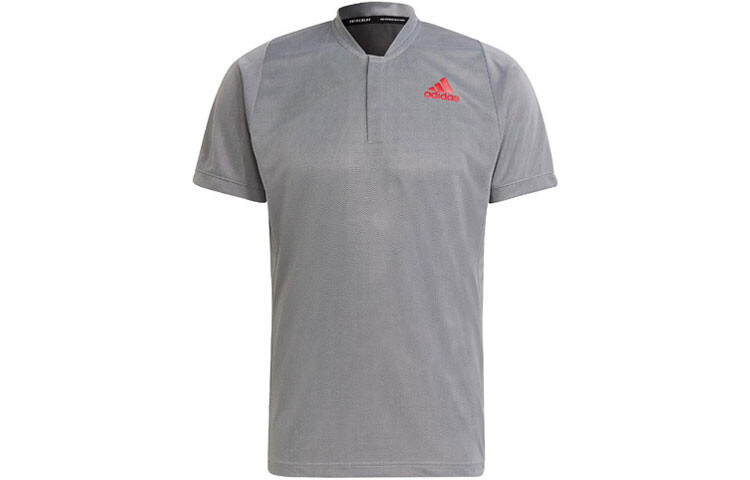 

Рубашка поло мужская серая Adidas, серый