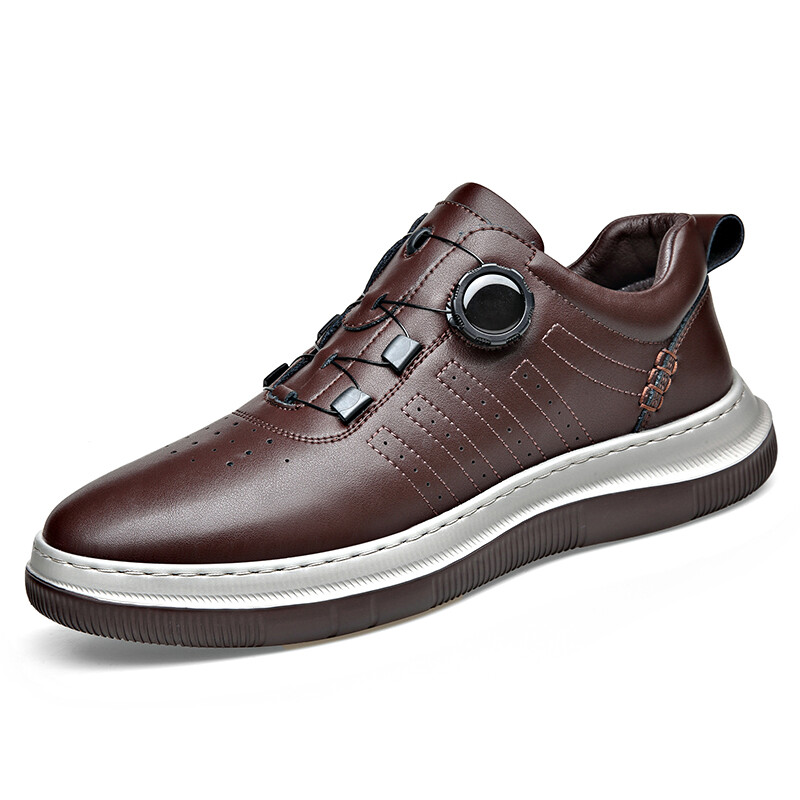 

Туфли мужские Men"s Casual Men Low-Top Product B, темно-коричневый