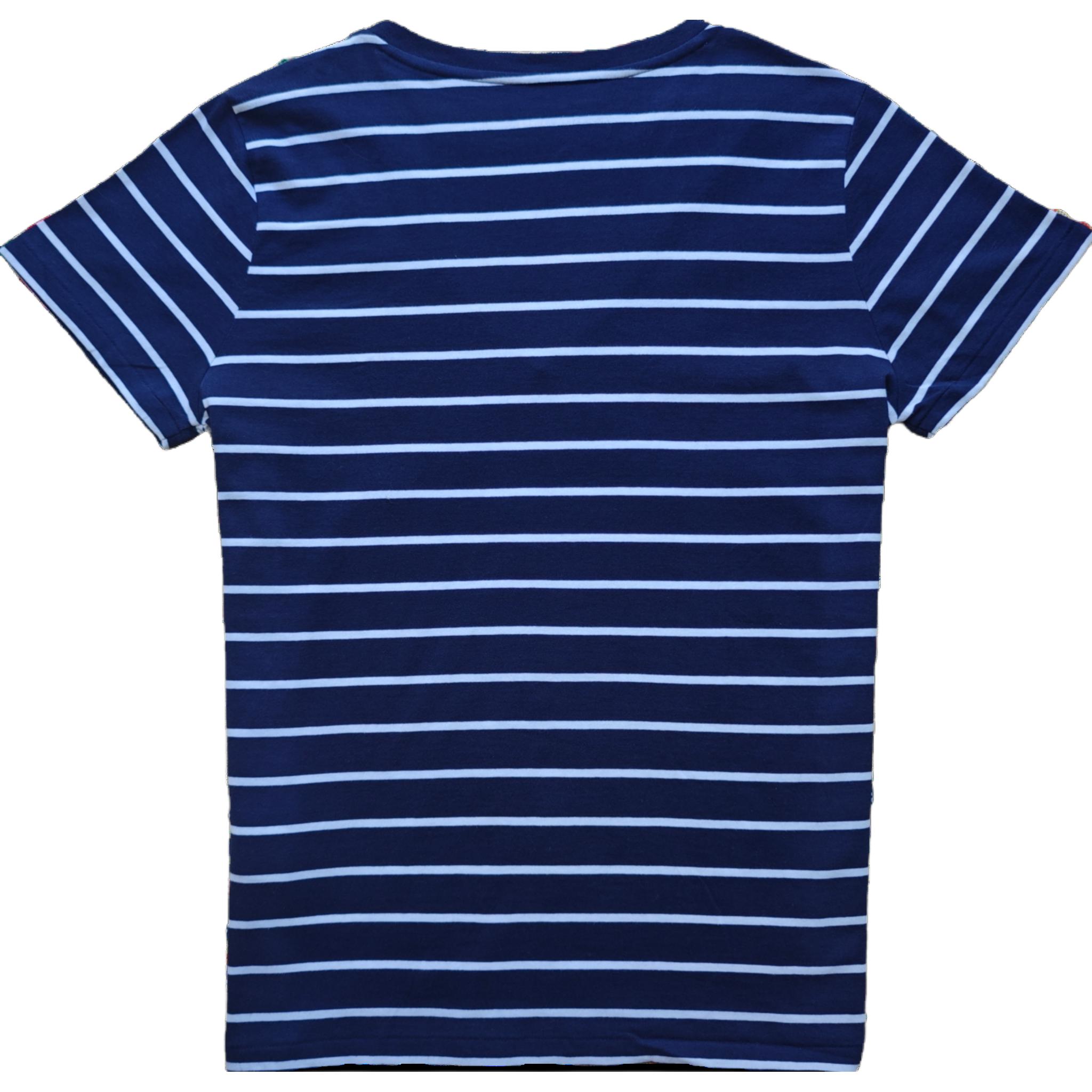 Футболка женская морская синяя Polo Ralph Lauren — фото 3
