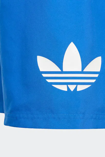 Шорты для купания детские с принтом Adidas Performance, синий — фото 3