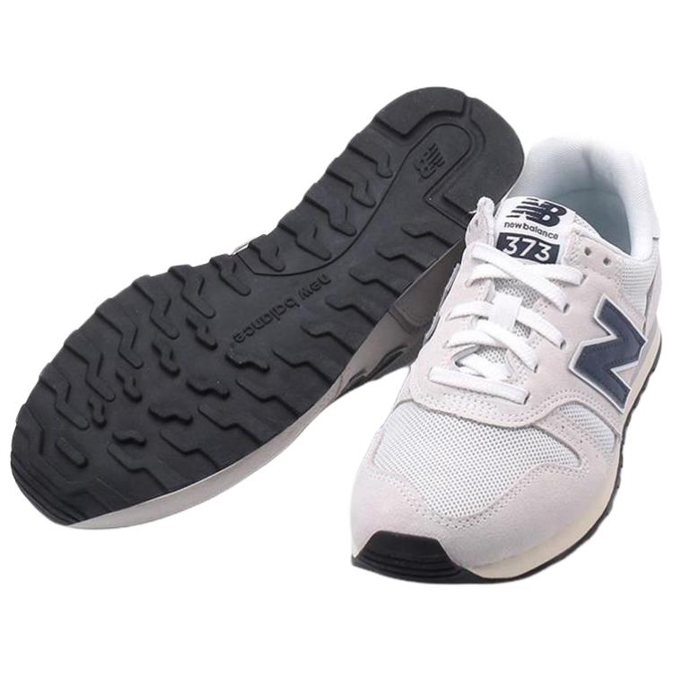 New Balance NB 373 Низкие повседневные кроссовки унисекс, светло-серый — фото 4