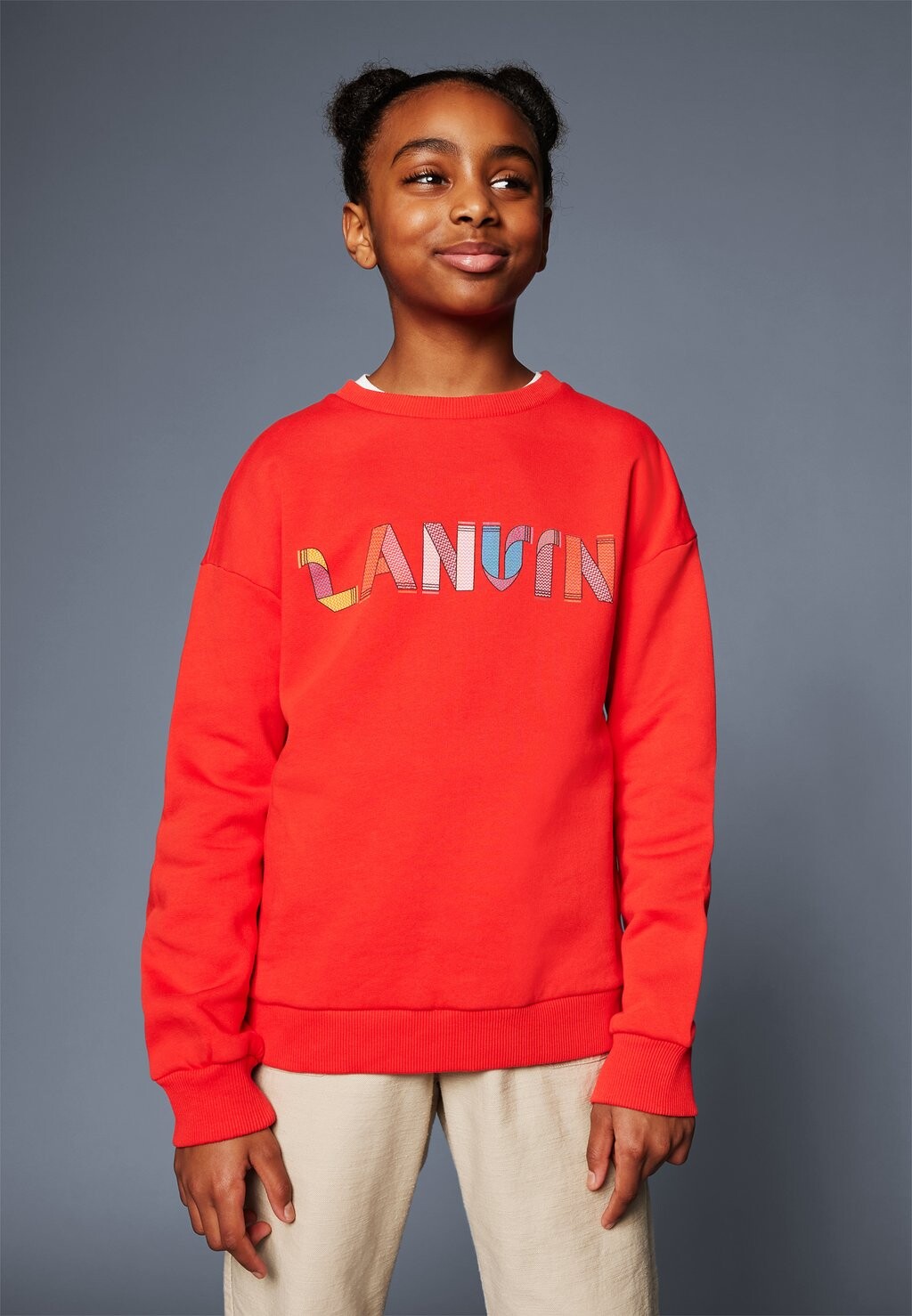 

Свитшот Lanvin, ярко-красный