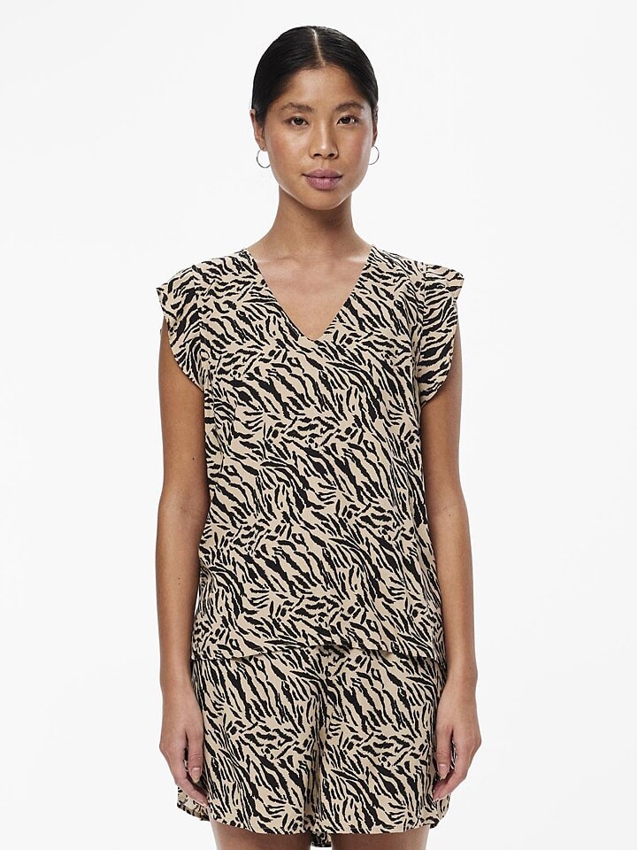 

Топ Pieces, цвет beige/schwarz