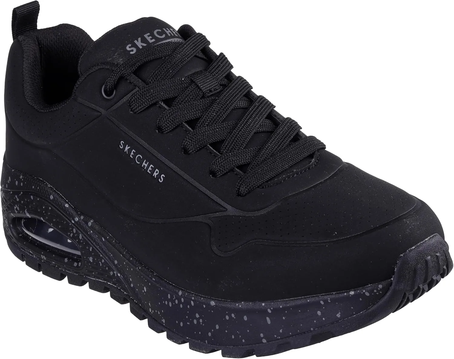 Мужские водонепроницаемые кроссовки Skechers UNO Rugged 183048 BBK, черные
