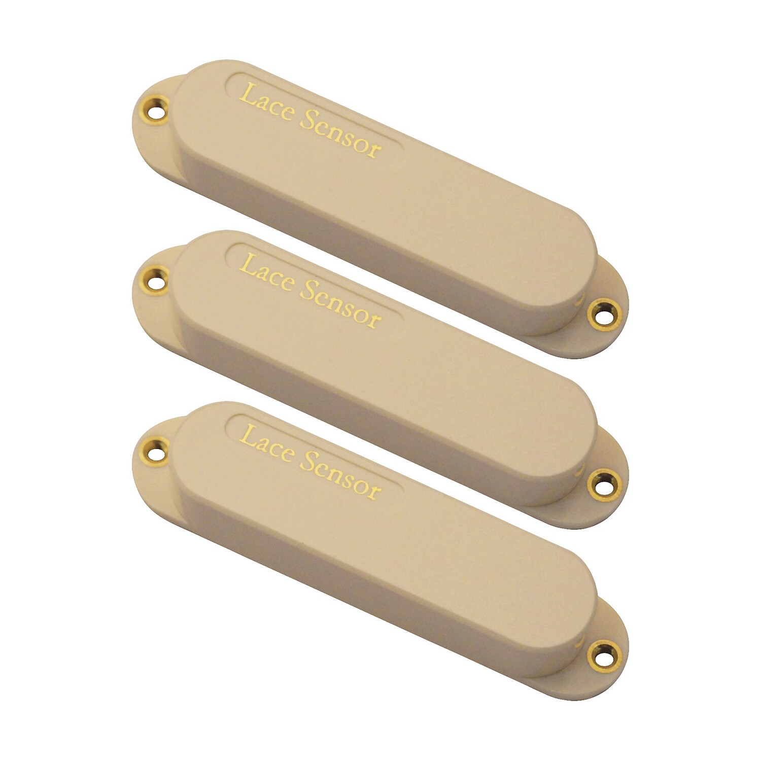 

Набор из 3 гитарных звукоснимателей Lace Sensor Gold, размеры S-S-S, кремовый