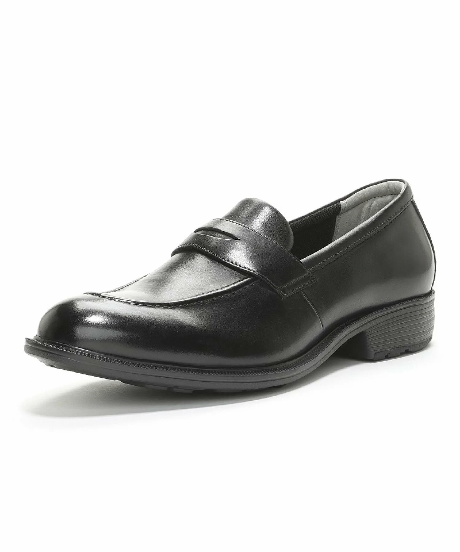 Мужские кожаные туфли MoonStar BW4645, дышащие и водонепроницаемые. Balance Works, black
