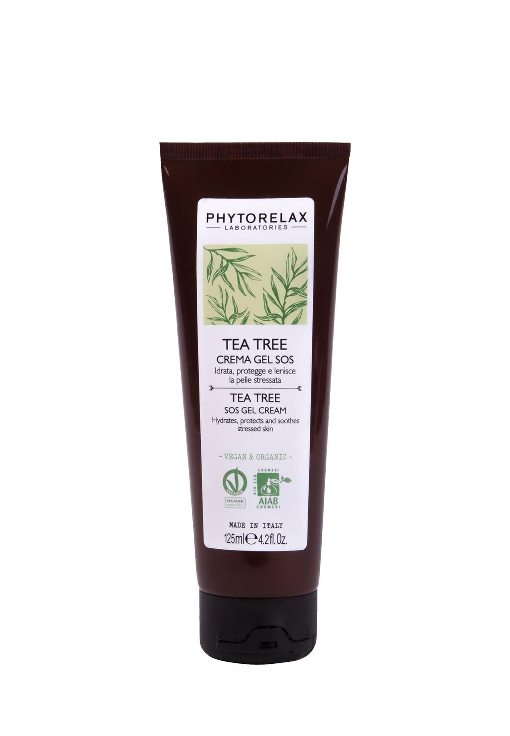 

Увлажнение Vegan & Organic Tea Tree Sos Gel Cream Phytorelax