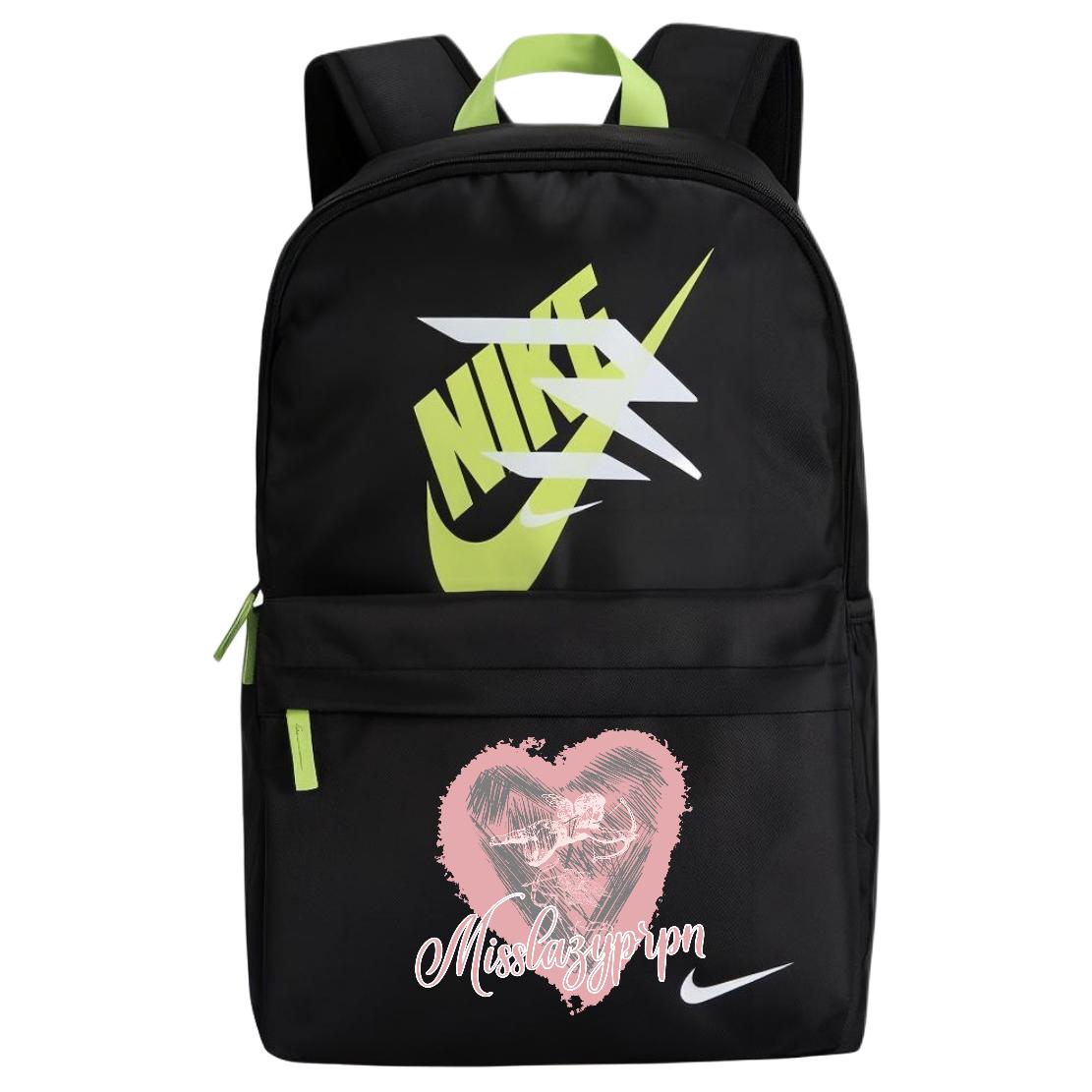 

Nike Полиэстеровый рюкзак унисекс с цветочным принтом, Heart Cupid