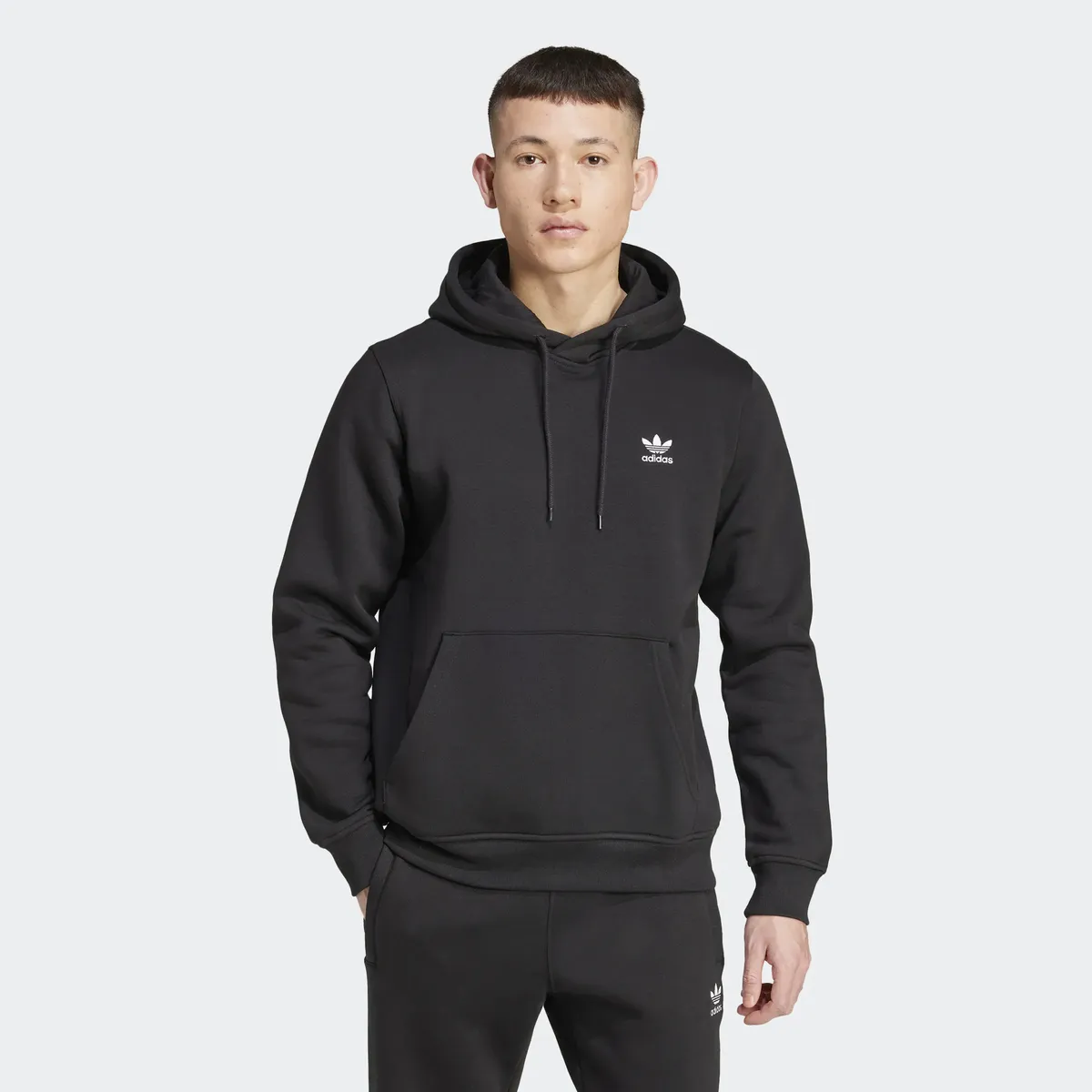 Толстовка Adidas Originals с капюшоном "ESS HD", черный — фото 3